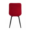 Scaun Caprice 52x62x87 h cm, Catifea Bordo picture - 3