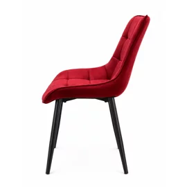 Scaun Caprice 52x62x87 h cm, Catifea Bordo