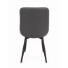 Scaun Caprice 52x62x87 h cm, Catifea Gri picture - 4