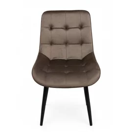 Scaun Caprice 52x62x87 h cm, Catifea Maro