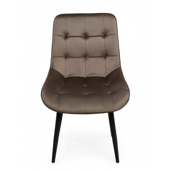 Scaun Caprice 52x62x87 h cm, Catifea Maro picture - 2