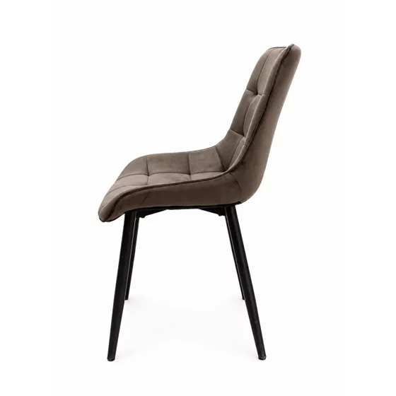 Scaun Caprice 52x62x87 h cm, Catifea Maro picture - 3