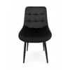 Scaun Caprice 52x62x87 h cm, Catifea Neagra picture - 2