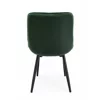 Scaun Caprice 52x62x87 h cm, Catifea Verde Inchis picture - 4