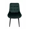 Scaun Caprice 52x62x87 h cm, Catifea Verde Inchis picture - 2