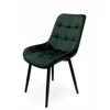 Scaun Caprice 52x62x87 h cm, Catifea Verde Inchis picture - 1