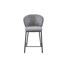 Scaun De Bar Brno, 46x56x96 cm, Gri-21