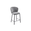 Scaun De Bar Brno, 46x56x96 cm, Gri-21 picture - 1