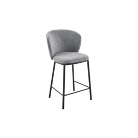 Scaun De Bar Brno, 46x56x96 cm, Gri-21