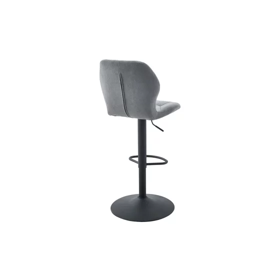 Scaun de Bar Zlin, 42x52x94.5-115.5 cm, Stofa Gri Curio 39 picture - 4