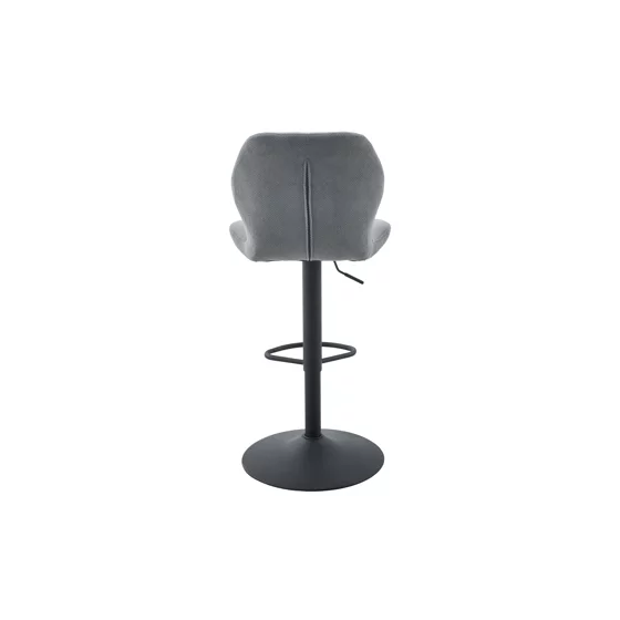 Scaun de Bar Zlin, 42x52x94.5-115.5 cm, Stofa Gri Curio 39 picture - 5