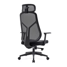 Scaun de Birou Axis, 67.5x69x119-127 CM, Baza Nylon, Mesh Negru