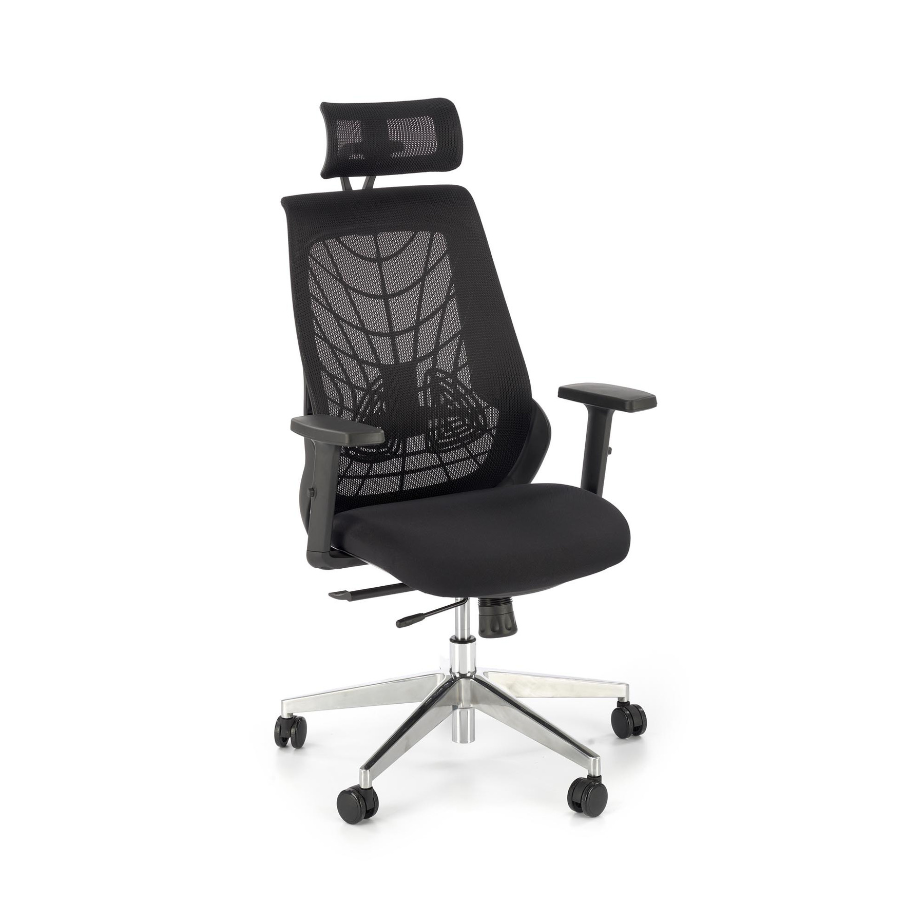 Scaun de birou ergonomic herning 113, 66x67x115-125 cm, negru
