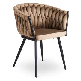 Scaun Elena, 63x55x78 h cm, Catifea Beige
