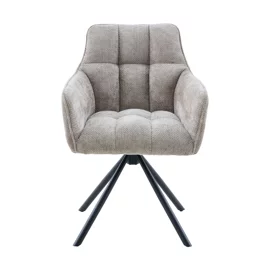 Scaun Eton, 57.5x61x84 h cm, Stofa Beige