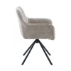 Scaun Eton, 57.5x61x84 h cm, Stofa Beige picture - 3