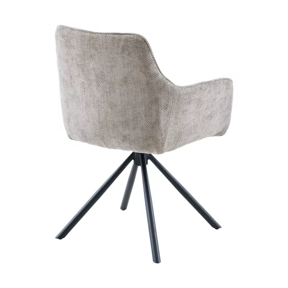 Scaun Eton, 57.5x61x84 h cm, Stofa Beige picture - 4