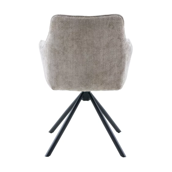 Scaun Eton, 57.5x61x84 h cm, Stofa Beige picture - 5