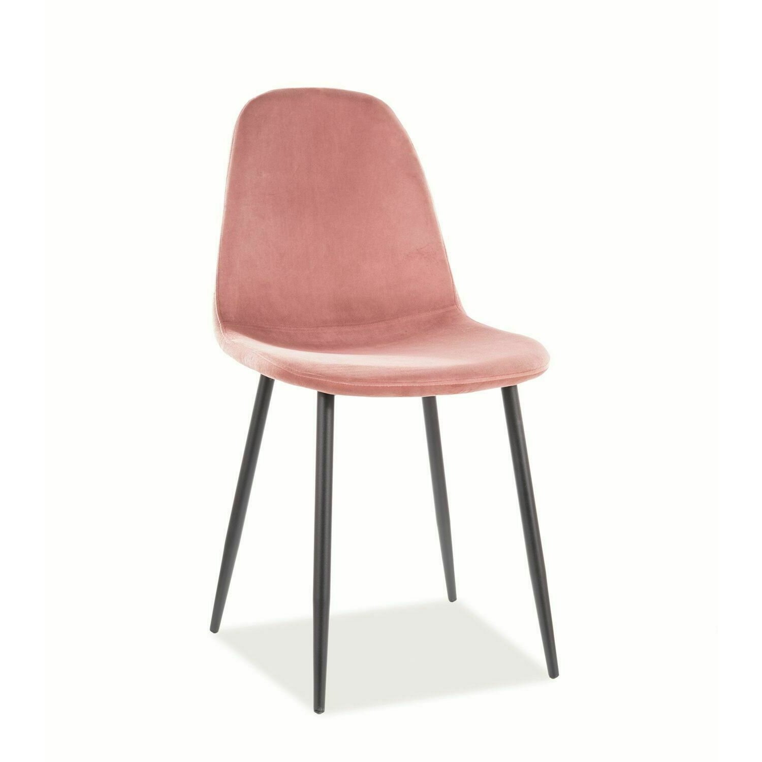 Scaun fox velvet roz antichizat