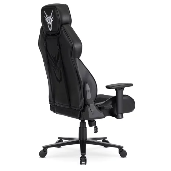 Scaun Gaming Fury, 74x70x125-141 h cm, Negru/Alb picture - 2