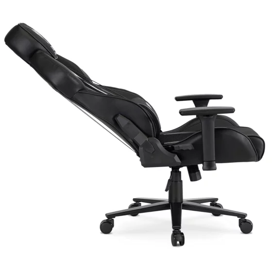 Scaun Gaming Fury, 74x70x125-141 h cm, Negru/Alb picture - 4