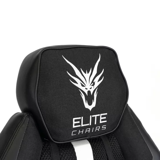 Scaun Gaming Fury, 74x70x125-141 h cm, Negru/Alb picture - 6