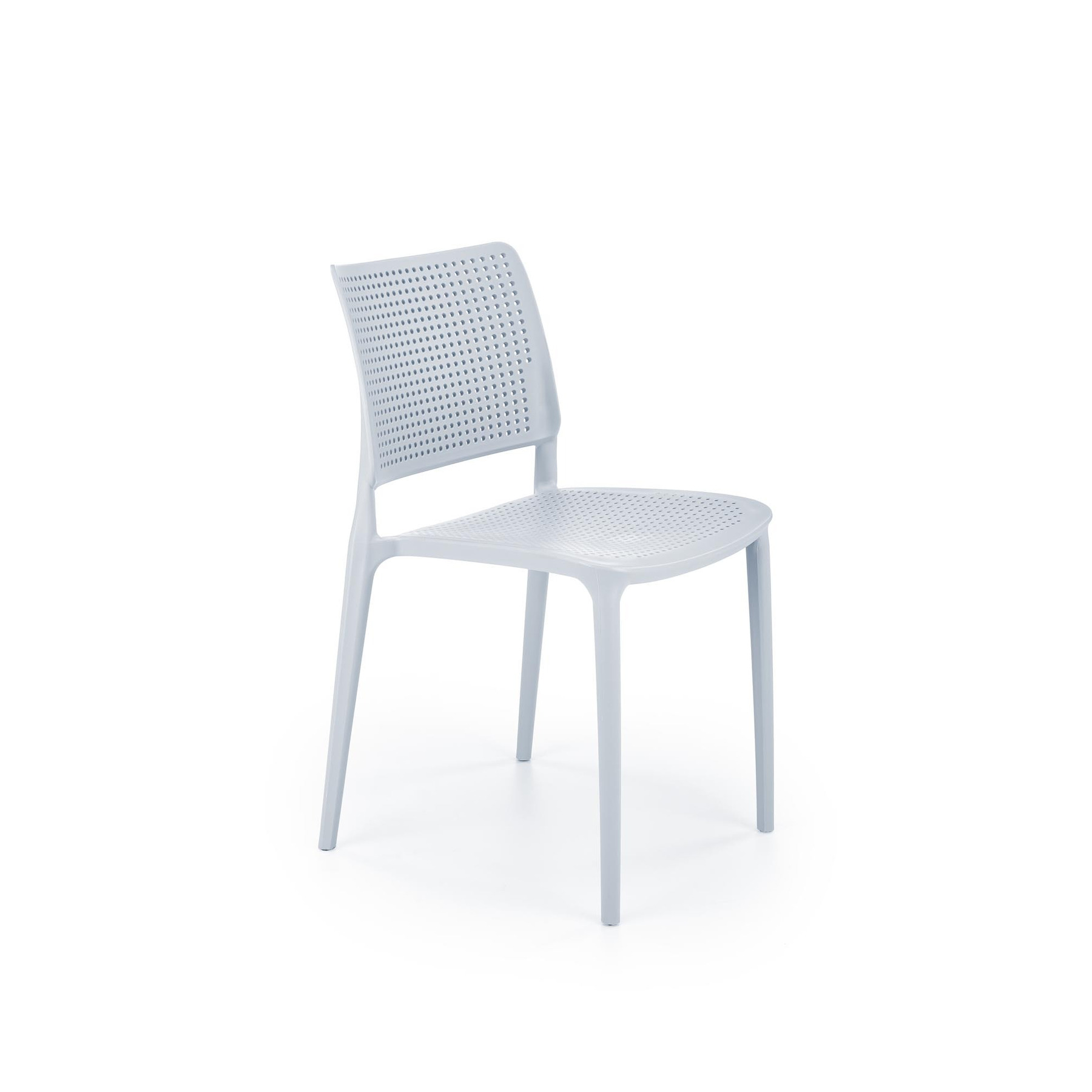 Scaun hadsund 514, polipropilena, 42x55x79 cm, albastru deschis