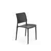 Scaun Hadsund 514, Polipropilena, 42x55x79 cm, Negru picture - 1