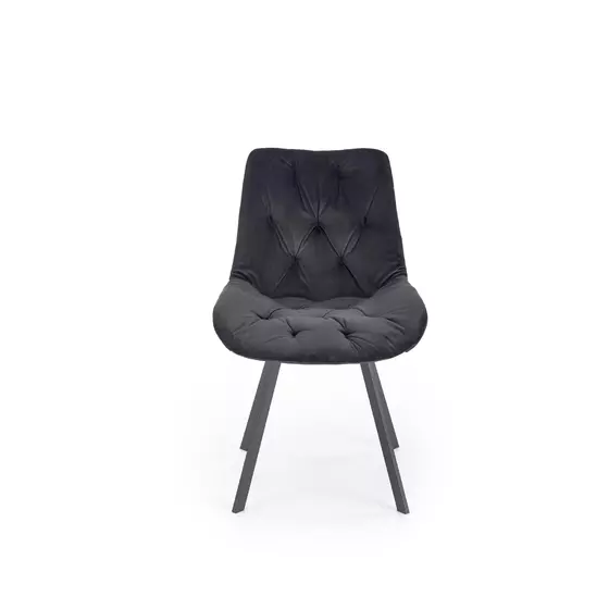 Scaun Hadsund 519, 54x63x86 cm, Negru picture - 2