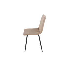 Scaun Isma,  44x55x87.5 h cm, Catifea, Cappuccino