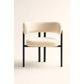 Scaun Kallo, 62x52x72 h cm, Stofa Crem