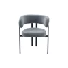 Scaun Kalo, 62x52x72 h cm, Stofa, Gri picture - 1