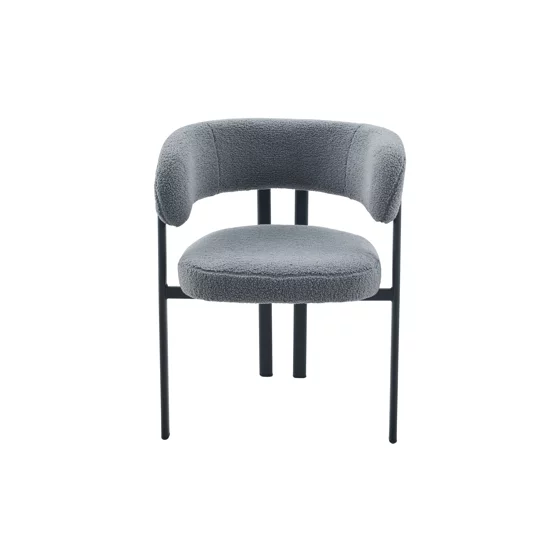 Scaun Kalo, 62x52x72 h cm, Stofa, Gri picture - 1