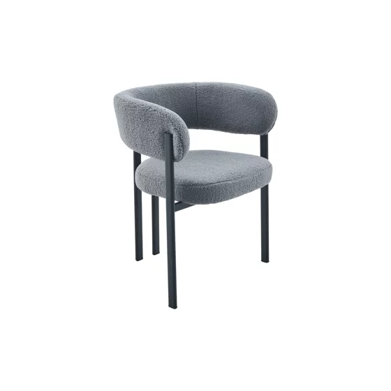 Scaun Kalo, 62x52x72 h cm, Stofa, Gri picture - 2