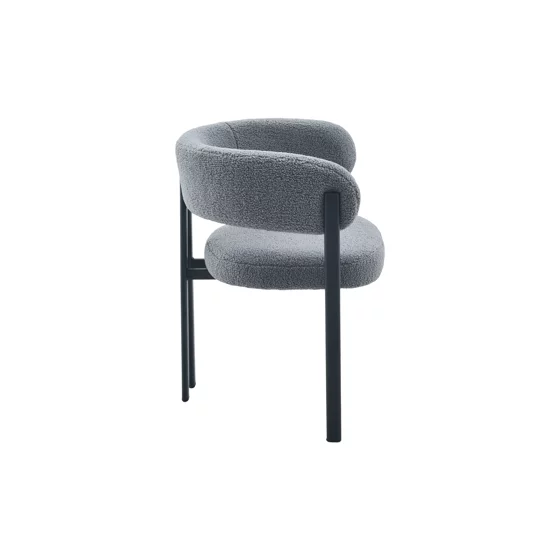 Scaun Kalo, 62x52x72 h cm, Stofa, Gri picture - 3