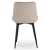 Scaun Kortina, 51.5x55x85 h cm, Catifea Beige picture - 5