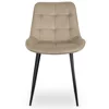Scaun Kortina, 51.5x55x85 h cm, Catifea Beige picture - 6