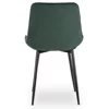 Scaun Kortina, 51.5x55x85 h cm, Catifea Verde picture - 5