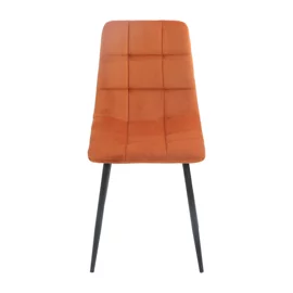 Scaun Madison, 44x39x89 cm, Catifea, Caramiziu
