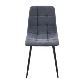 Scaun Madison, 44x39x89 cm, Stofa Brego 18 gri Inchis