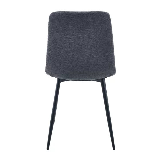 Scaun Madison, 44x39x89 cm, Stofa Brego 18 gri Inchis picture - 5