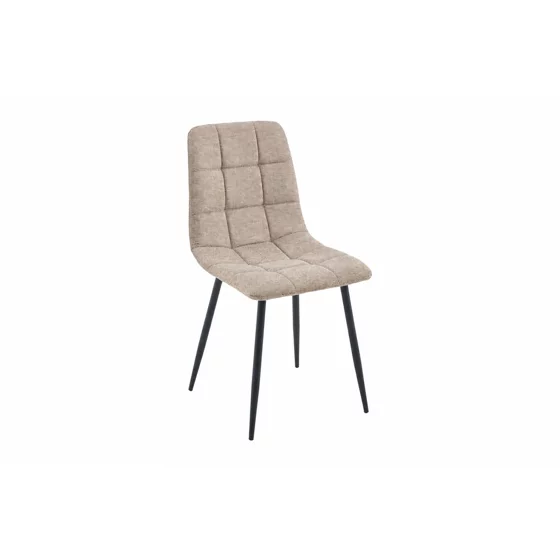 Scaun Madison, 44x39x89 cm, Stofa Brego 34 Beige Inchis picture - 1
