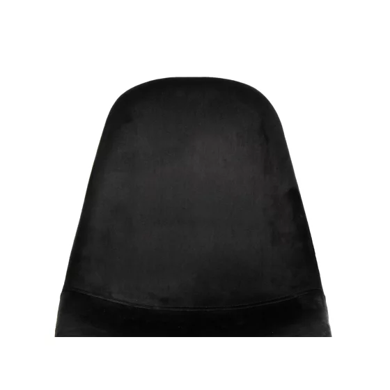 Scaun Marie, 45x52x85 cm, Metal/Catifea, Negru picture - 6