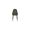 Scaun Marie, 45x52x85 cm, Metal/Stofa Raiata, Negru/Verde picture - 3