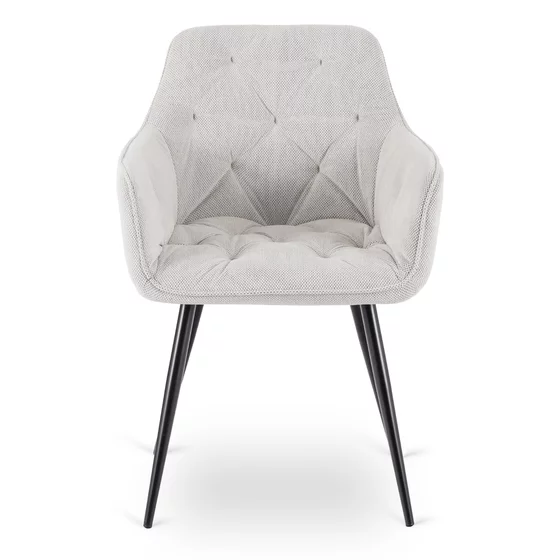 Scaun Maritimo, 57x57x84 cm, Structura Metalica, Stofa Beige picture - 2