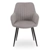 Scaun Marocco, 60x54x86 h cm, Stofa Gri picture - 2