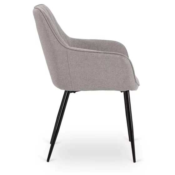 Scaun Marocco, 60x54x86 h cm, Stofa Gri picture - 4