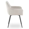 Scaun Narnia, 56x50x85 cm, Structura Metalica, Stofa Crem picture - 4