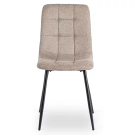 Scaun Popy 2, 43x52x90,5 H CM, Structura metalica, Negru/Bej