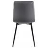 Scaun Popy, 43x52x90,5 H CM, Structura metalica, Catifea Gri picture - 5